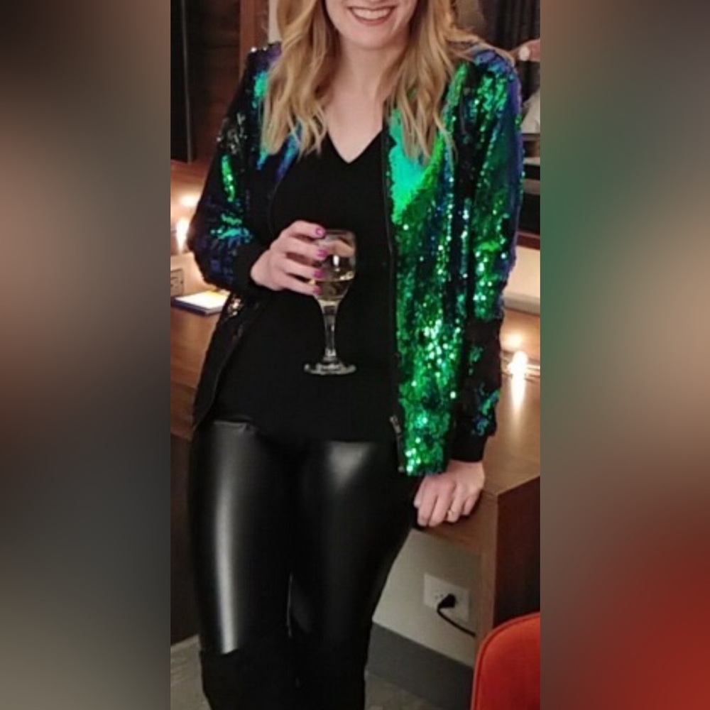 Sequin Bomber - image 4